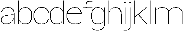 Borscha Thin otf (100) FONT