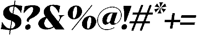 BorthTropical-Italic otf (400) Font OTHER CHARS