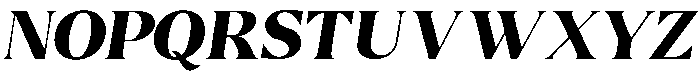 BorthTropical-Italic otf (400) Font UPPERCASE
