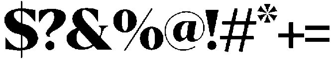 BorthTropical otf (400) Font OTHER CHARS