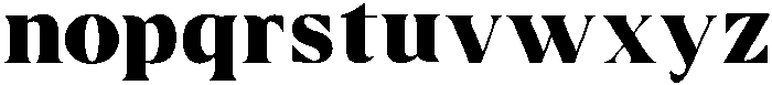 BorthTropical otf (400) Font LOWERCASE