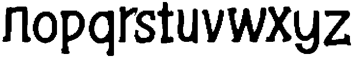 Bose ttf (400) Font LOWERCASE