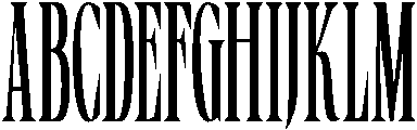 Boserich-Thin otf (100) Font
