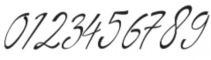 Bosline Italic otf (400) Font OTHER CHARS