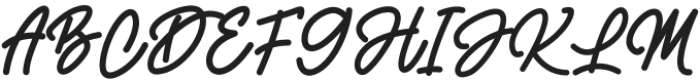 Bosmen Regular otf (400) Font UPPERCASE