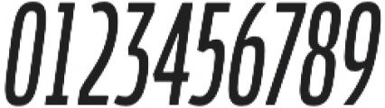 Bosphorus 20 Compressed 23 Regular Italic otf (400) Font OTHER CHARS