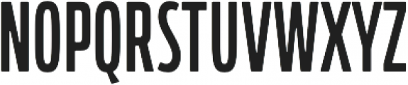 Bosphorus 20 Compressed 24 Medium otf (500) Font UPPERCASE