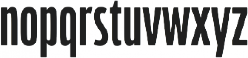Bosphorus 20 Compressed 24 Medium otf (500) Font LOWERCASE