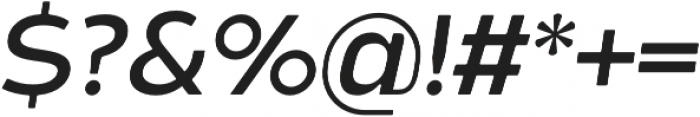 Bosphorus 60 Expanded 63 Regular Italic otf (400) Font OTHER CHARS