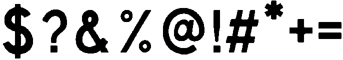 Bosque Regular otf (400) Font OTHER CHARS