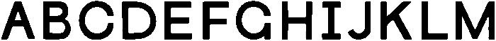 Bosque Regular otf (400) Font UPPERCASE