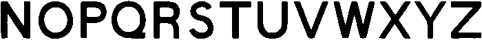 Bosque Regular otf (400) Font LOWERCASE