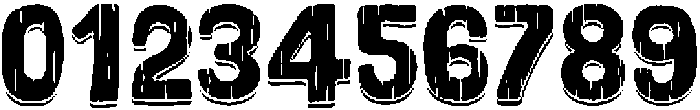 Bosque WoodShadow otf (400) Font OTHER CHARS