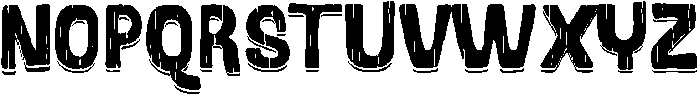 Bosque WoodShadow otf (400) Font UPPERCASE