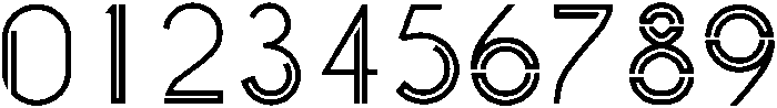 Bosque otf (400) Font OTHER CHARS