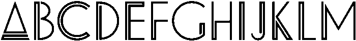 Bosque otf (400) Font UPPERCASE