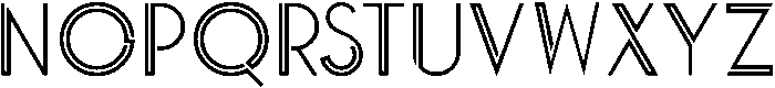 Bosque otf (400) Font UPPERCASE