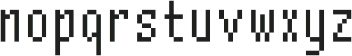 BossBattle ttf (400) Font LOWERCASE