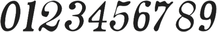 Boston 1851 Italic Bold otf (700) Font OTHER CHARS