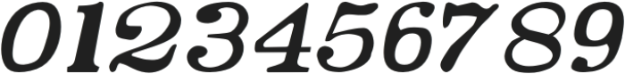 Boston 1851 Italic Extra Expanded otf (400) Font OTHER CHARS