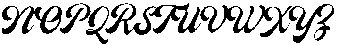 Boston Regular otf (400) Font UPPERCASE