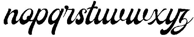Boston Regular otf (400) Font LOWERCASE