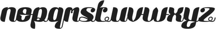 Botanical Garden Italic otf (400) Font LOWERCASE