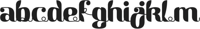 Botanical Garden-Light otf (300) Font LOWERCASE