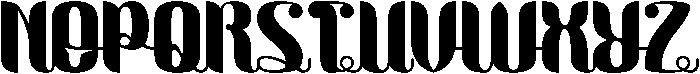 Botanical Garden otf (400) Font UPPERCASE