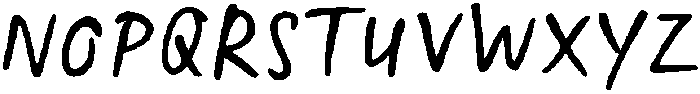Botanicale Regular otf (400) Font UPPERCASE