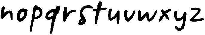 Botanicale Regular otf (400) Font LOWERCASE