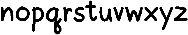 Botany Regular otf (400) Font LOWERCASE