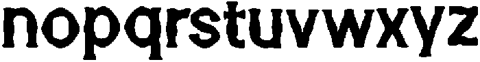 Botavi ttf (400) Font LOWERCASE
