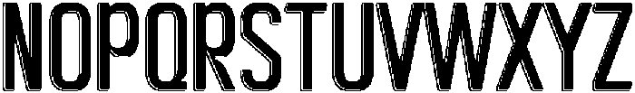 Bottega Regular otf (400) Font UPPERCASE