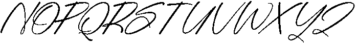 Bottomy Helloway otf (400) Font UPPERCASE
