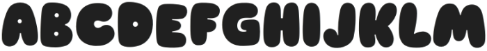 Botum Regular otf (400) Font UPPERCASE