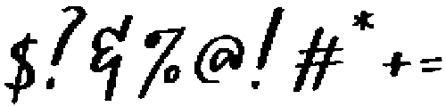 Boulangerie SS Oblique otf (400) Font OTHER CHARS