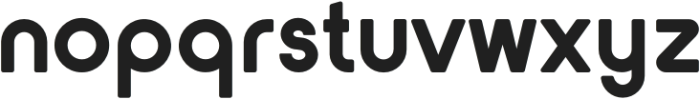 Boule Regular otf (400) Font LOWERCASE