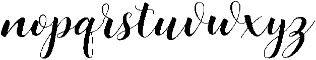 Boulevard otf (400) Font LOWERCASE