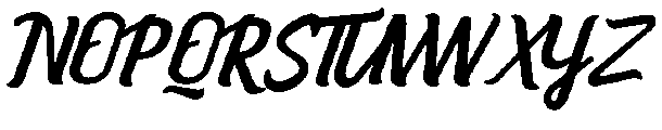 Boulevard otf (400) Font UPPERCASE