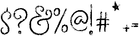 Boulevard otf (400) Font OTHER CHARS
