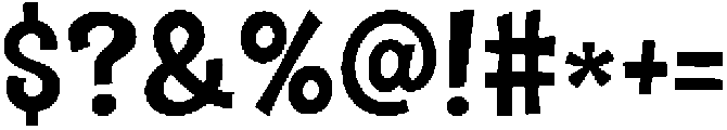 Bounce Font Regular otf (400) Font OTHER CHARS