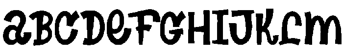 Bounce Font Regular otf (400) Font UPPERCASE