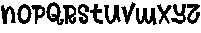 Bounce Font Regular otf (400) Font UPPERCASE