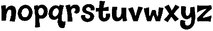 Bounce Font Regular otf (400) Font LOWERCASE