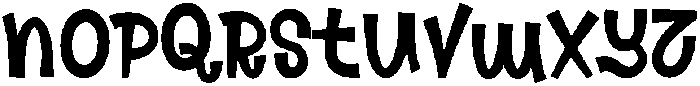 Bounce Font Regular ttf (400) Font UPPERCASE