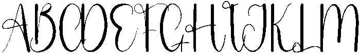 Bounce Regular otf (400) Font UPPERCASE