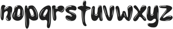 Bouncy Balloon otf (400) Font LOWERCASE