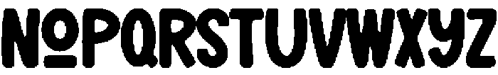 Bouncy Hoops Regular otf (400) Font LOWERCASE