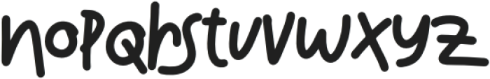 Bouncy Scriber Regular otf (400) Font LOWERCASE